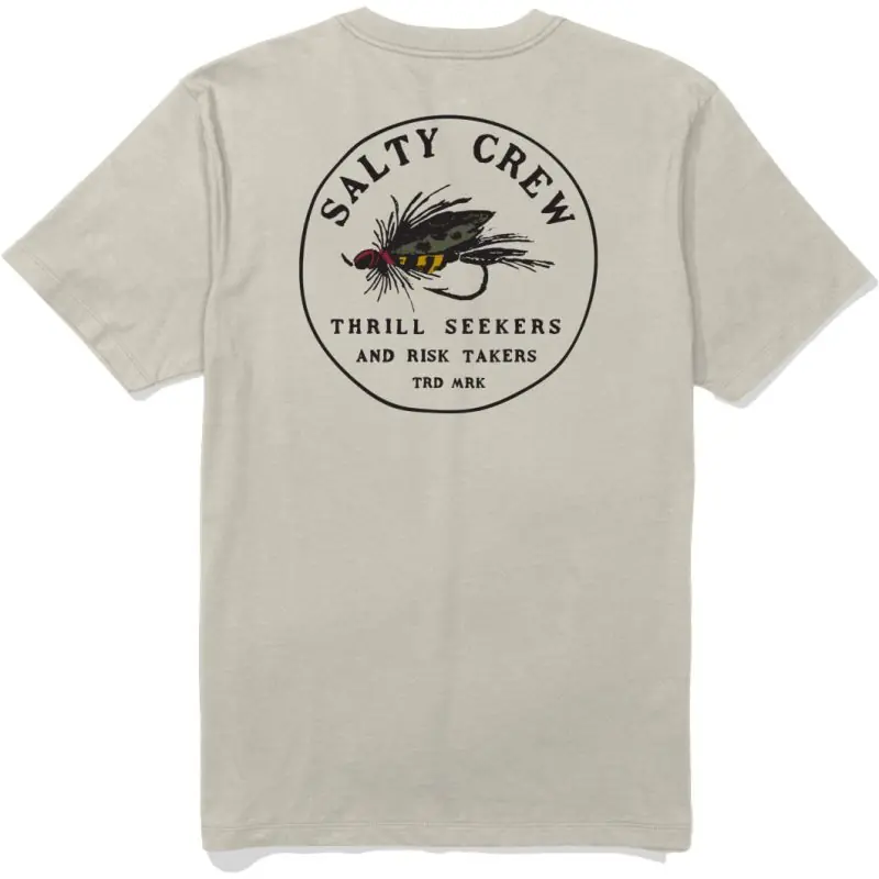 Tee shirt SALTY CREW Henshall SS tee Moonbeam Certifié