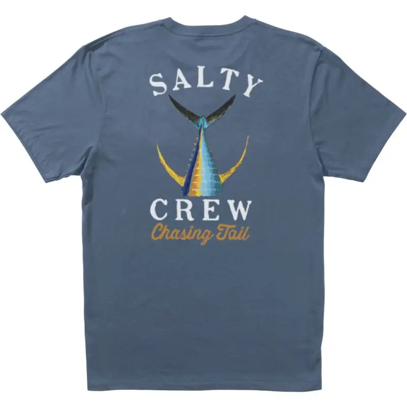 Tee shirt SALTY CREW Tailed SS tee Slate Vente Directe