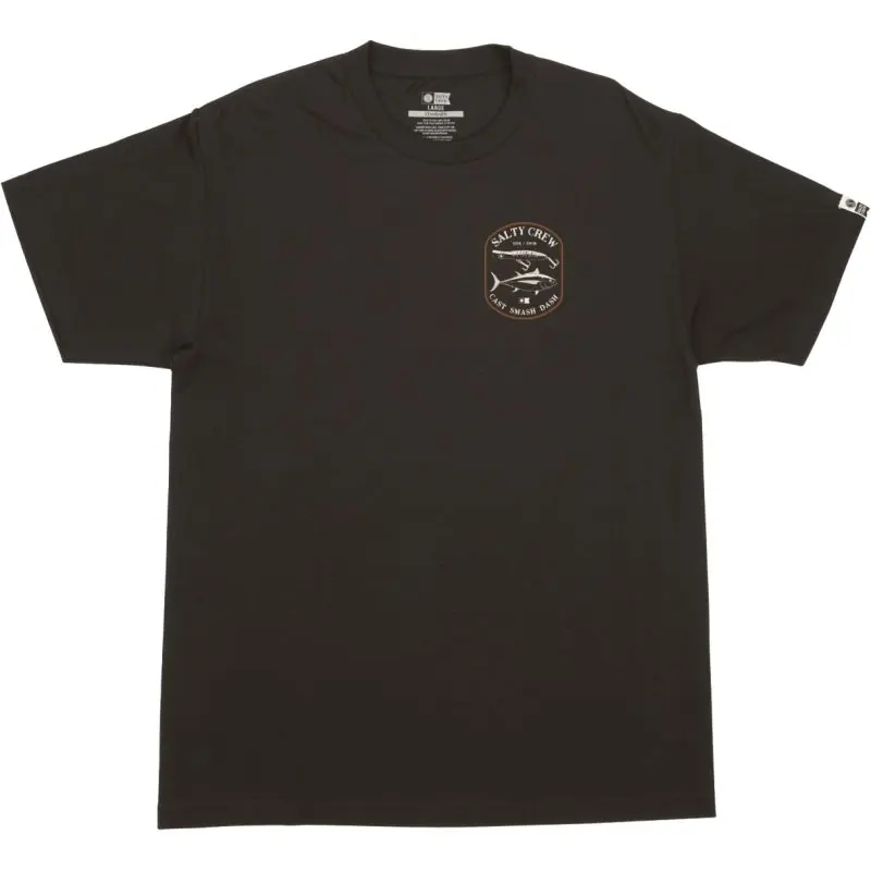 Tee shirt SALTY CREW Surface SS tee Black Haute Qualité
