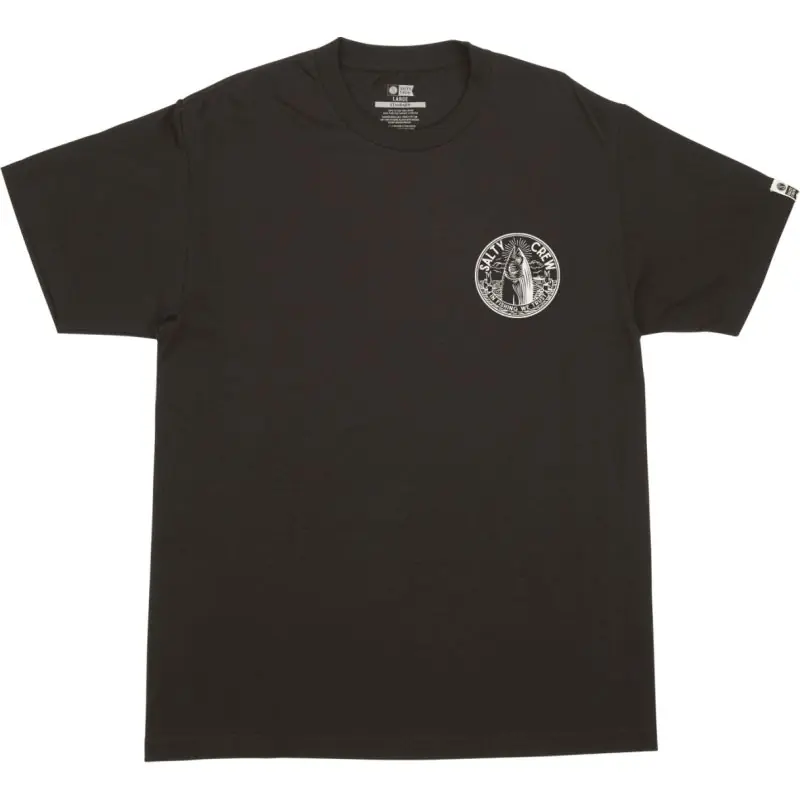 Tee shirt SALTY CREW In fishing we trust SS tee Black Jusqu'à Épuisement Des Stocks