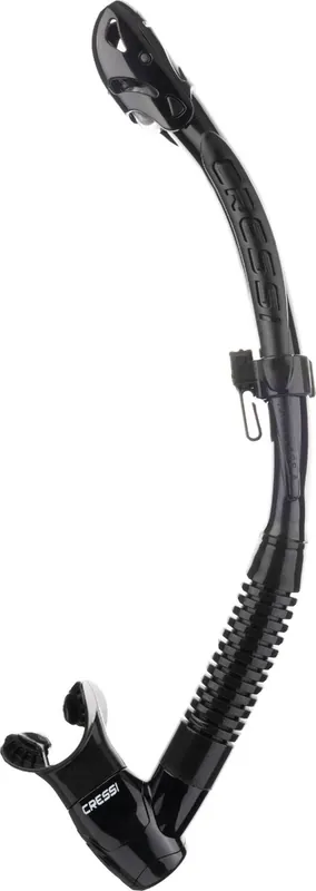 Dernière Chance Tuba Cressi Itaca Ultra Dry - Noir/Noir