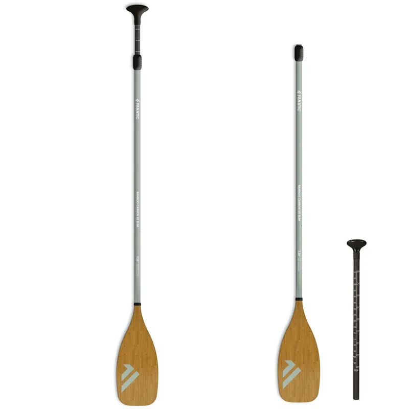 Pagaie paddle Bamboo Fanatic Carbon 60 2P Dernière Chance