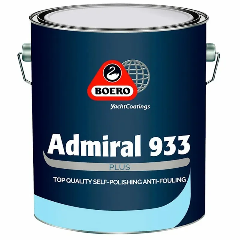 Paiement Sécurisé Antifouling Boero Admiral matrice érodable 2,5L Noir
