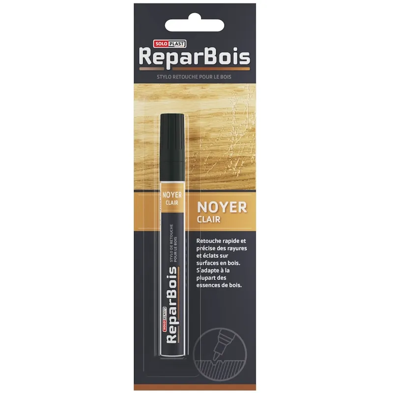 Jusqu'à Épuisement Des Stocks Stylo de retouche Yachtcare Reparbois Noyer clair
