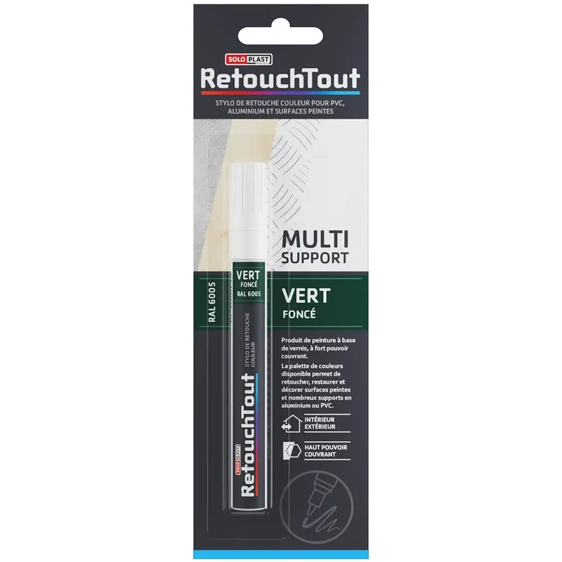 Stylo de retouche Yachtcare Retouchtout Vert Foncé RAL6005 Commander Maintenant