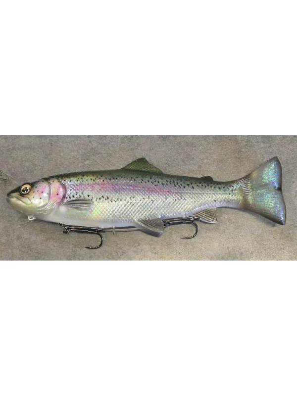 LEURRE SOUPLE SAVAGE GEAR 3D LINE THRU PULSETAIL TROUT 25cm Promotion Saisonnière
