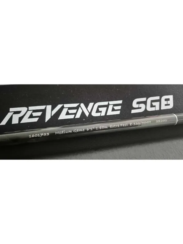 CANNE CASTING SAVAGE GEAR SG8 REVENGE MEDIUM GAME 1m85 Dernier Modèle