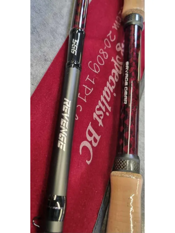 Quantité Limitée CANNE CASTING SAVAGE GEAR SG6 REVENGE PELAGIC 2m21 20/80g