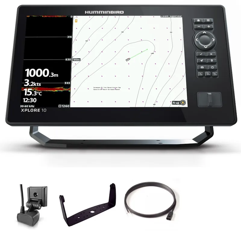 Sondeur GPS Humminbird Xplore 10 CHIRP + Sonde 140/240 KHz Meilleure Vente