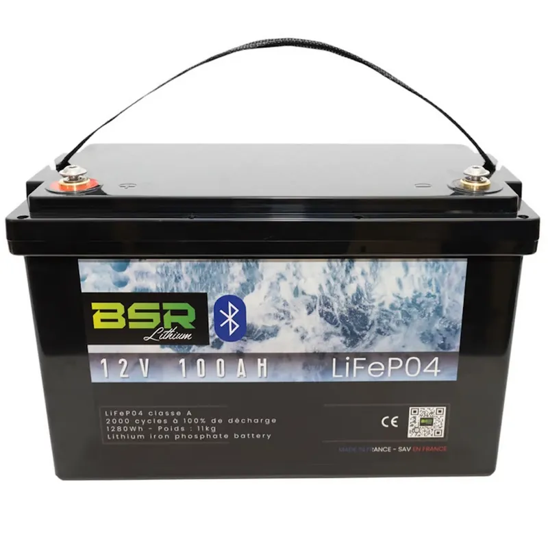 Batterie Lithium BSR Monobloc 12V 100A Solde