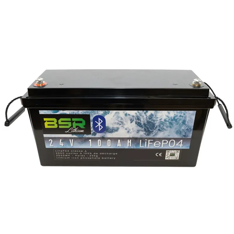 Batterie Lithium BSR Monobloc 24V 100A Vente Directe