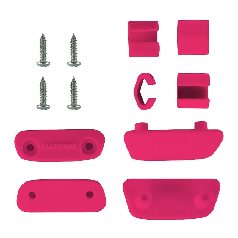 Commander Maintenant Kit de montage Leaderfins Rose pour chaussons Forza