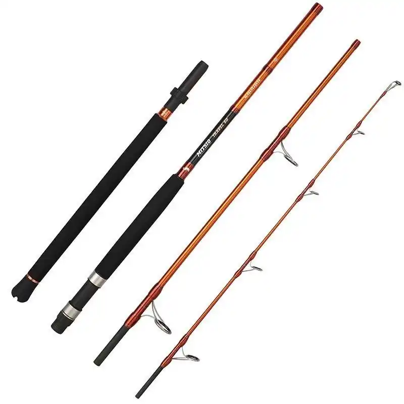 Commander Maintenant Canne spinning Sakura Mitsio Travel 2,33 m - 80 lbs