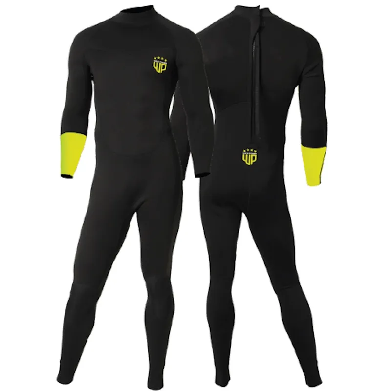 Expédition Rapide Combinaison néoprène enfant Wave Power garçon 4/3mm Black/Fluro Yellow