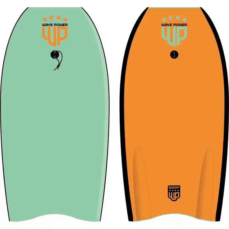 Bodyboard Wave Power Woop Seagreen/Tangerine 39 Acheter Direct