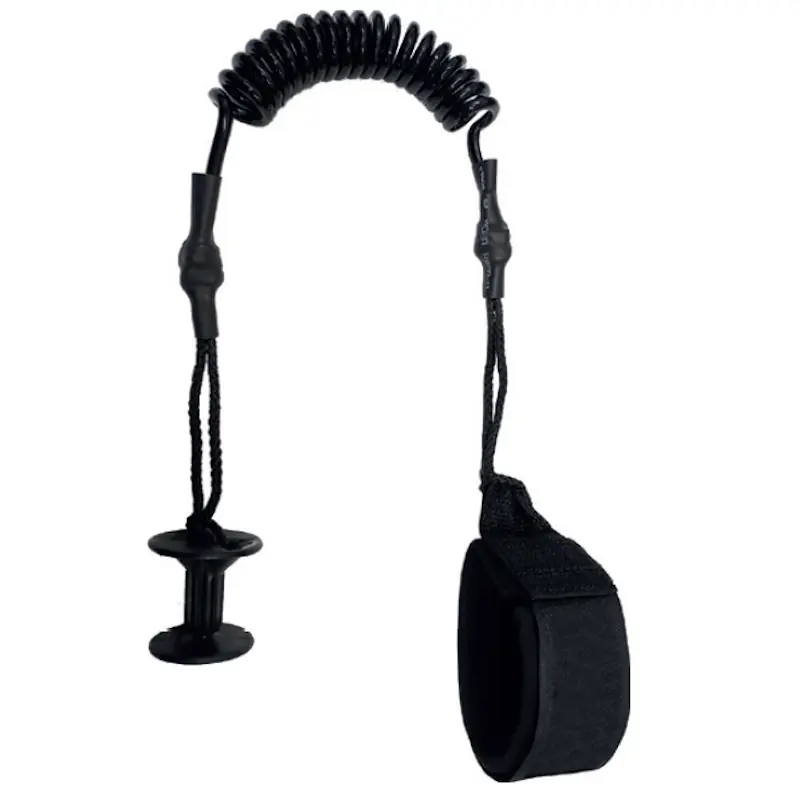Prix Cassé Leash bodyboard Flood Noir