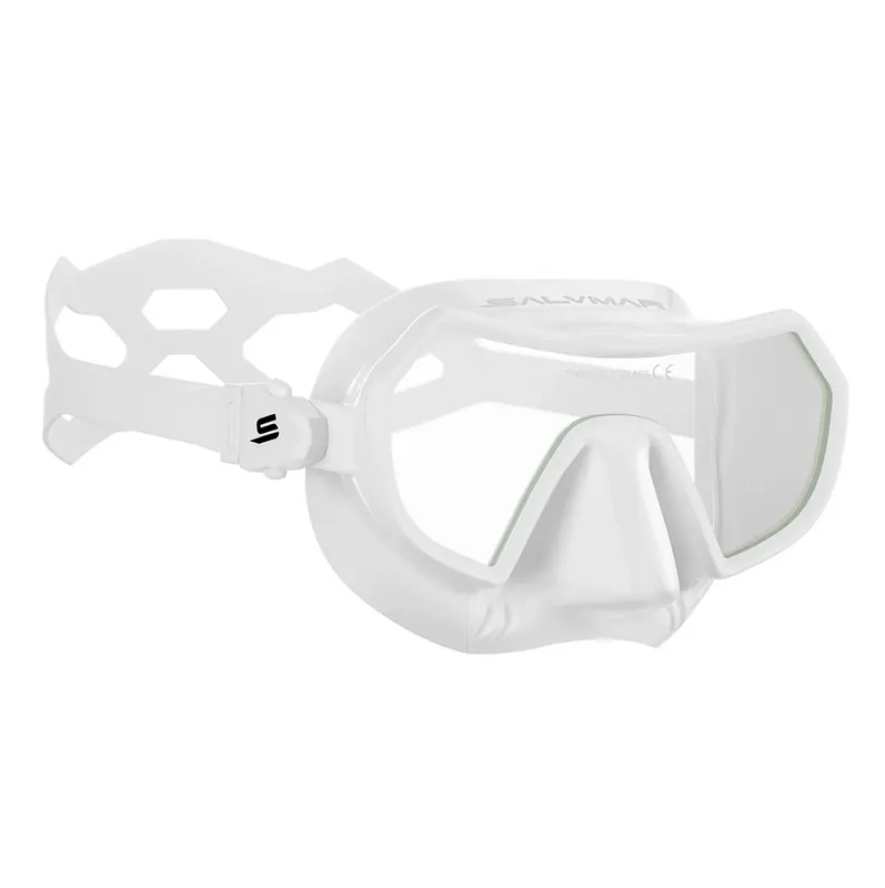 Masque apnée Salvimar Endless - Blanc Meilleur Prix