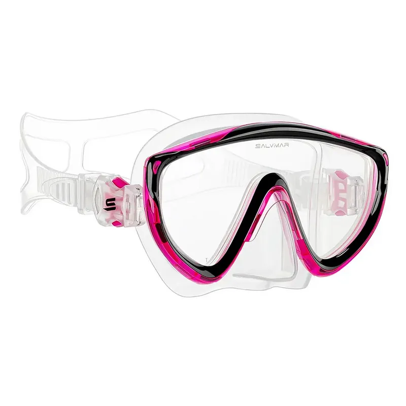 Masque de snorkeling Salvimar Ray - Noir/Rose Affaire À Saisir