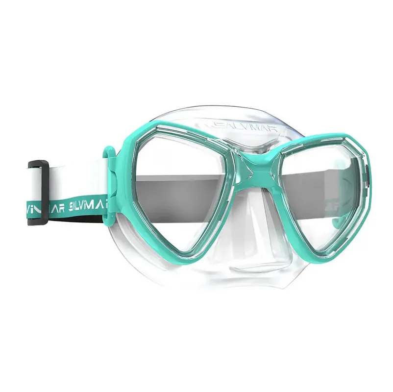 Prix Choc Masque de snorkeling Salvimar Morpheus Mid - Aquamarine