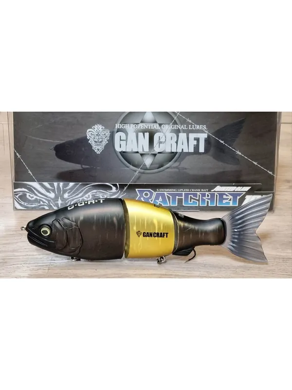 Nouvelle Collection LEURRE SWIMBAIT GAN CRAFT JOINTED CLAW RATCHET 184