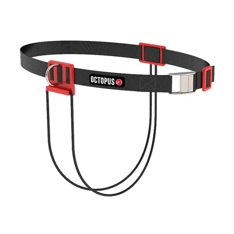 Ceinture CNF Octopus Freediving Rouge avec Largeur Inox Promotion