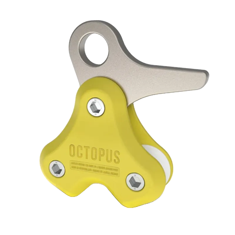 Satisfait Ou Remboursé Poulie d‘apnée Octopus Freediving Classic Pulling Systeme Jaune