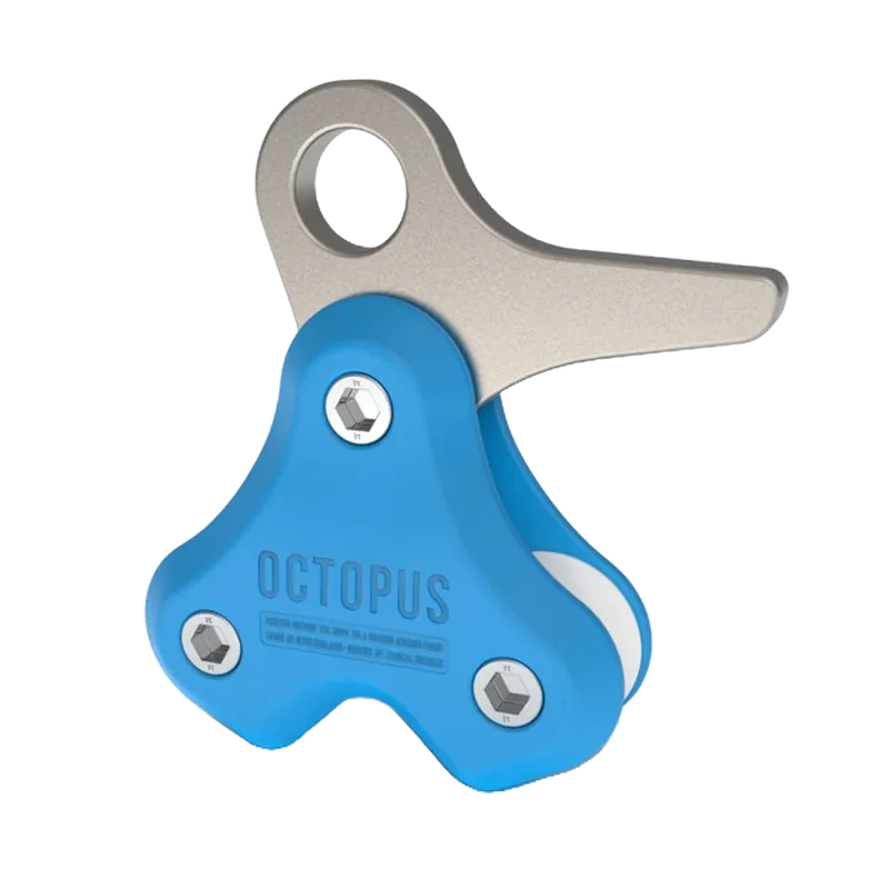 Satisfait Ou Remboursé Poulie d‘apnée Octopus Freediving Classic Pulling Systeme Bleu