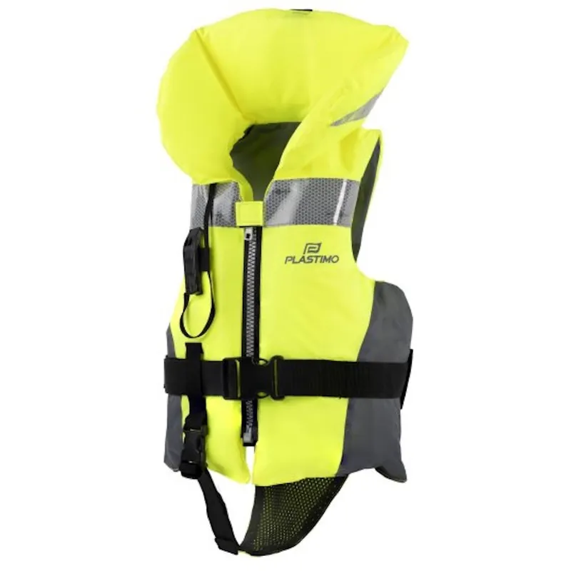 Gilet de sauvetage Plastimo Kid‘O 100N 3 à 8 Kg Jaune Affaire À Saisir