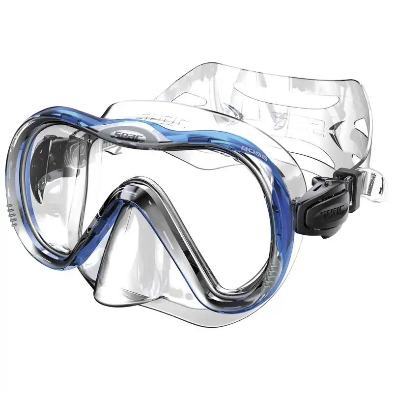 Achat Immédiat Masque de plongée Seac Sub Boss Bleu