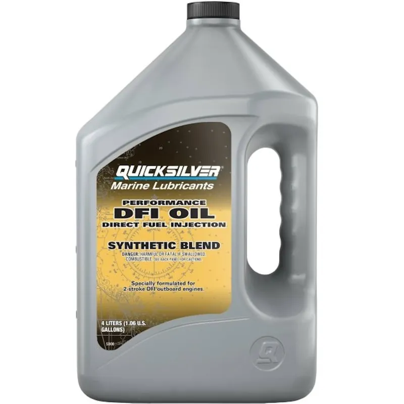 Huile moteur 2 Temps Quicksilver DFI 4L Achetez Aujourd'hui