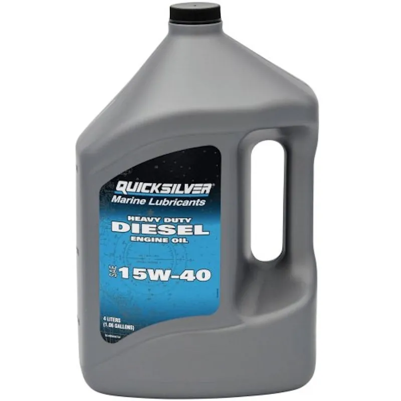 Huile moteur 4 Temps Quicksilver Diesel 15W40 4L Achetez Aujourd&rsquo;hui