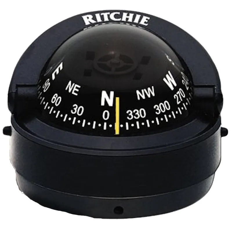 Meilleure Vente Compas de Navigation Ritchie Explorer sur fût Noir