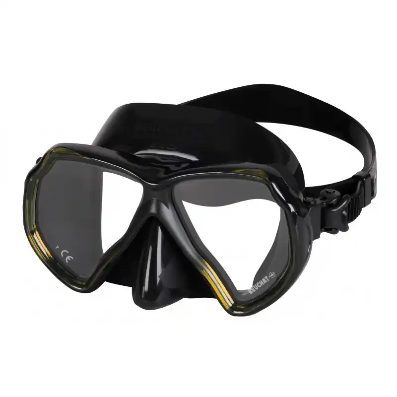 Masque de plongée Beuchat X-Contact 2 Evo Jaune/Noir Jusqu'à Épuisement Des Stocks
