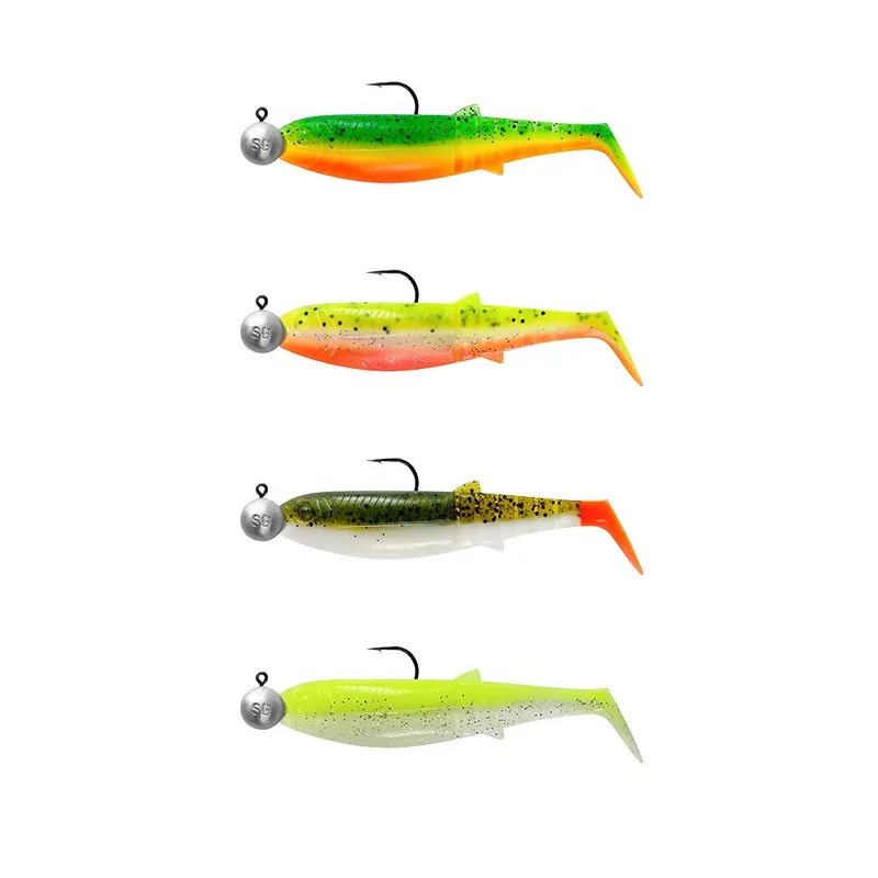 Pas Cher kit leurre souple Savage Gear Cannibal Shad 6.8 cm