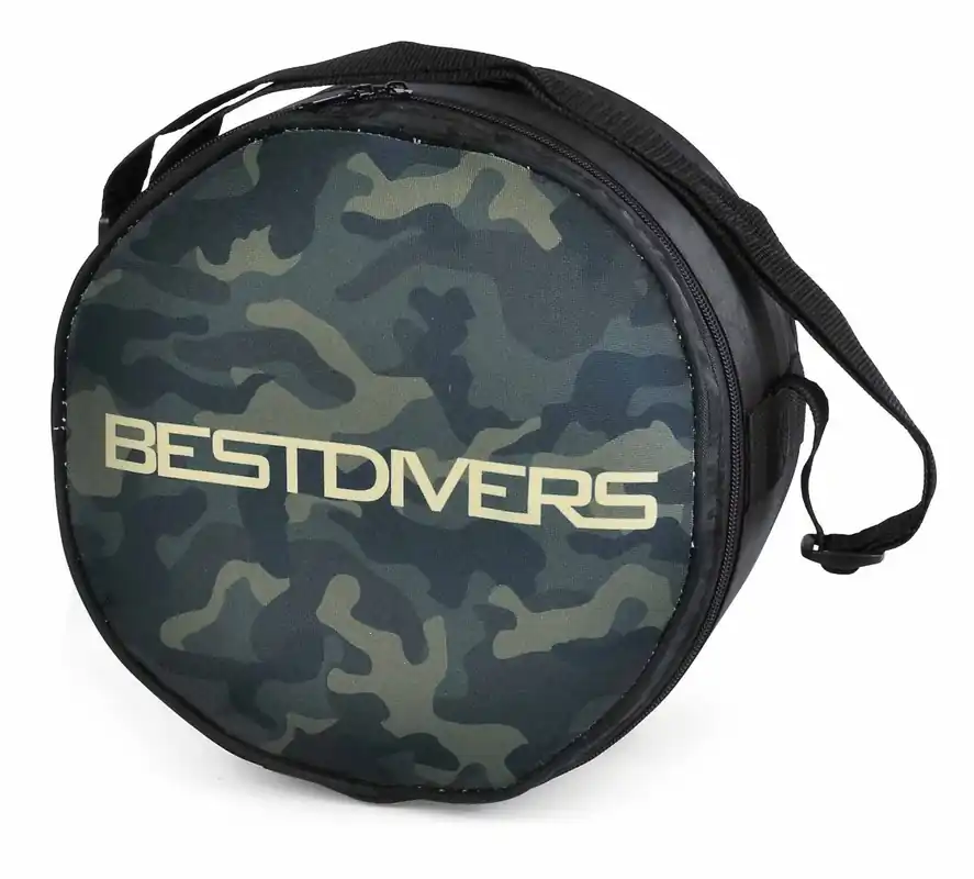 Commander Maintenant Sacoche de détendeur Best Divers Vert Camo