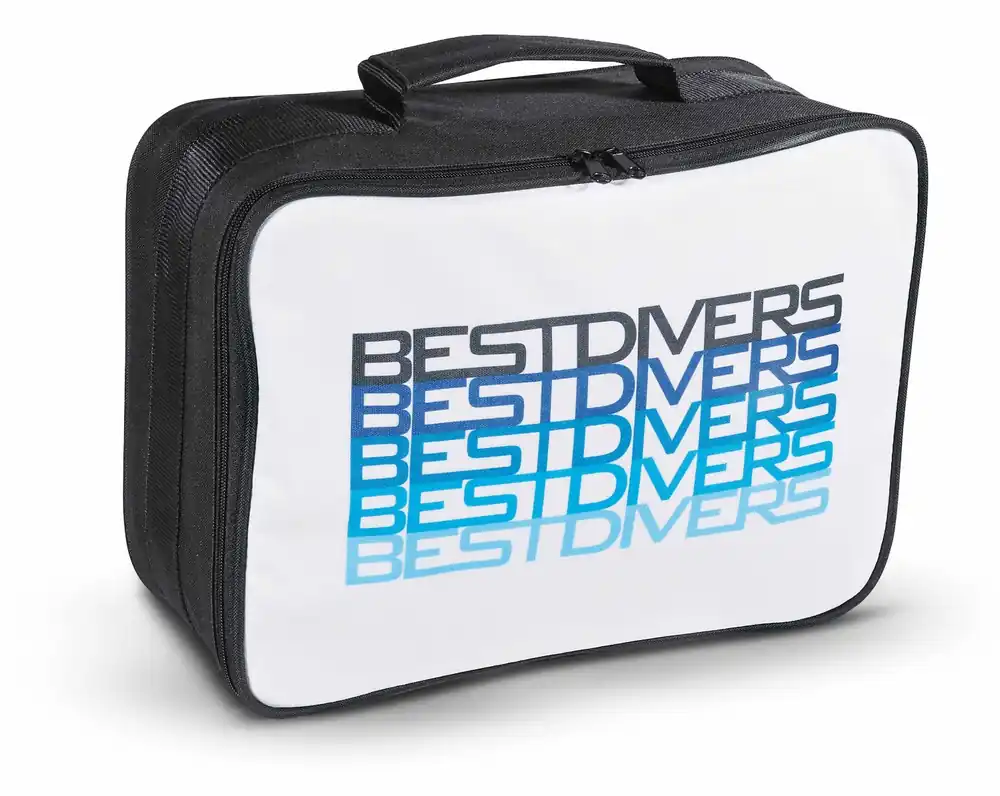 Authentique Sacoche de détendeur Best Divers Rectangulaire