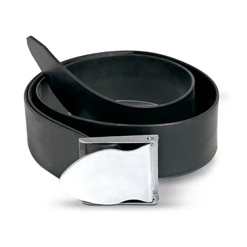 Meilleur Choix Ceinture de plongée Best Divers Caoutchouc Noir boucle Inox