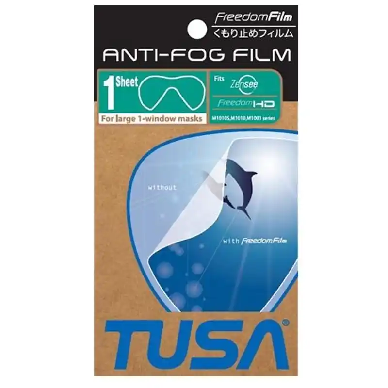 Films anti-buée Tusa masque Mono-verres M1001 M1010 Top Vente