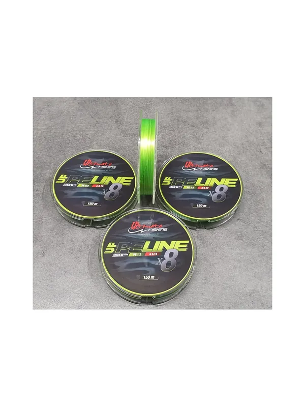 TRESSE ULTIMATE FISHING PE LINE X8 150m Vente Directe