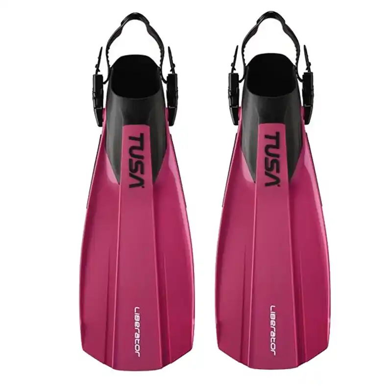 Must-Have Palmes de plongée réglables Tusa Libérator Rose - XS 38/40