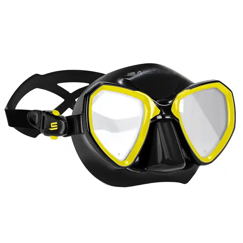 Masque de chasse sous marine Salvimar Morpheus Anti-buée Noir/Jaune Acheter En Ligne