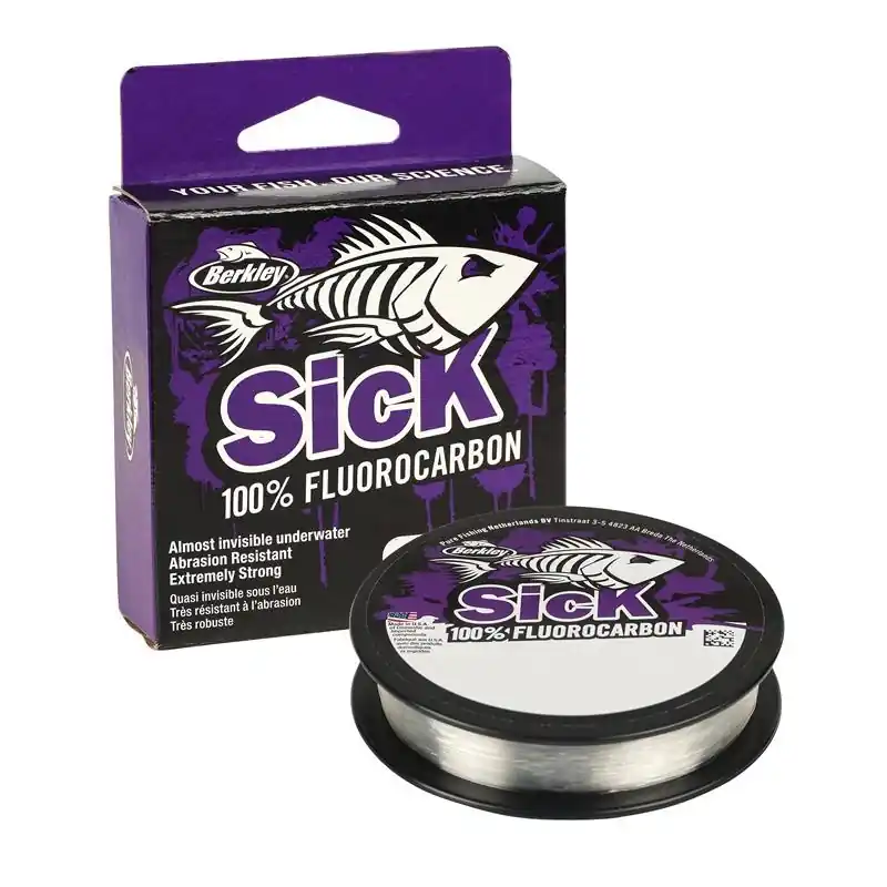 Pas Cher Nylon Fluorocarbon Berkley Sick 100% Fluorocarbon 50 m