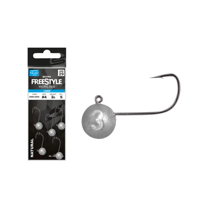 Commander Vite MICRO JIG29 NATURAL 3G Taille 2 SPRO FREESTYLE