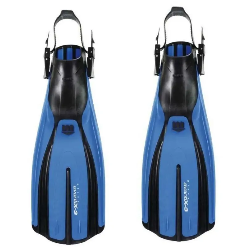 Palmes Réglables Mares Plana Avanti X3 Bleu Remise