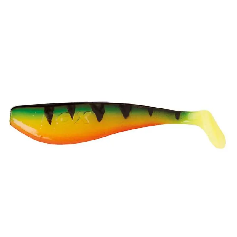 ZANDER PRO SHAD 12CM / 4.75&Prime; FIRETIGER X 35PCS FOX RAGE Soldes