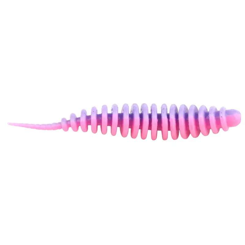 Promotion MASTER WORM 65MM 8PCS BUBBLEGUM TROUT MASTER