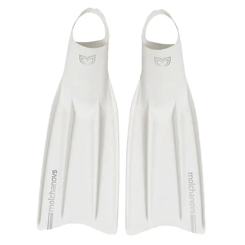 Palme apnée Molchanovs Core Silicone Bifins Blanche Livraison Express