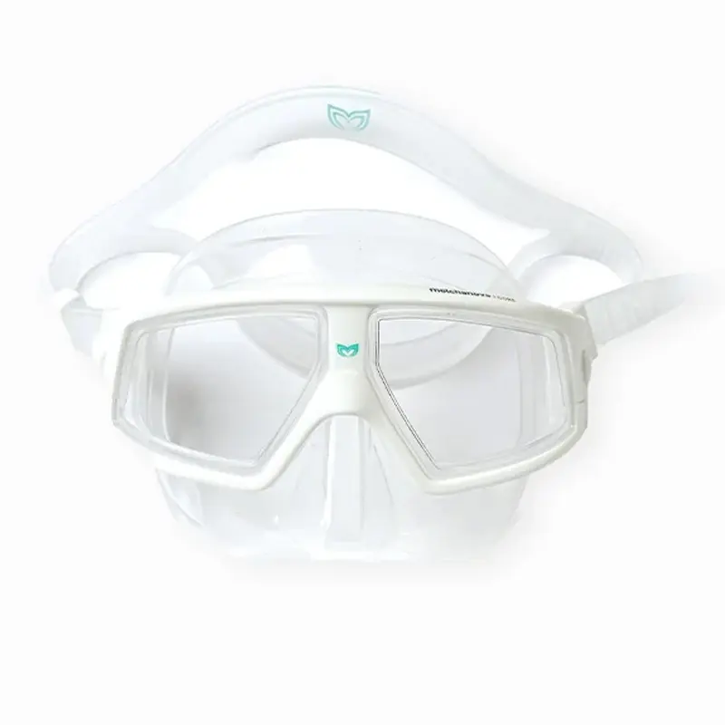 Achat Immédiat Masque apnée Molchanovs Core Freediving Mask - Transparent/Blanc