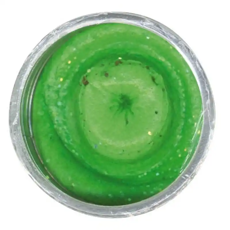 Bon Marché Pâte à truite SPRING GREEN GLITTER BERKLEY