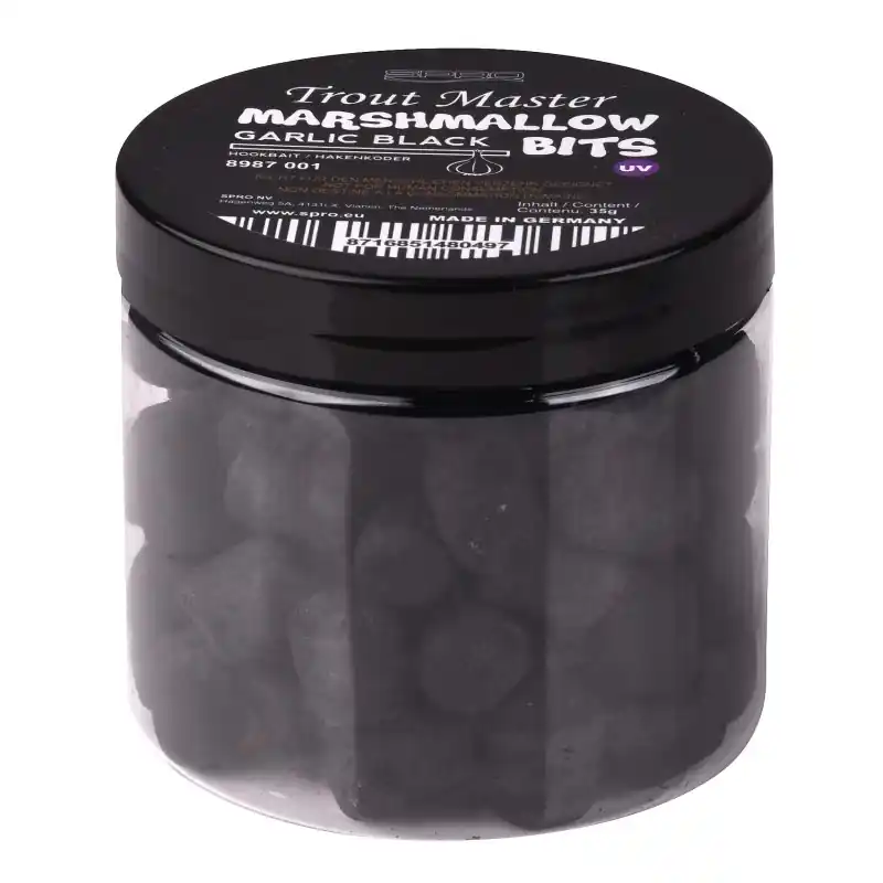 Haute Qualité MARSHMALLOWS TROUT MASTER AIL NOIR